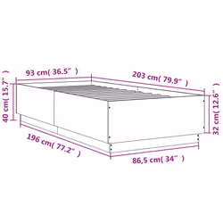 VidaXL 3209716 sommier - Vue supplémentaire 7