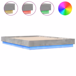 VidaXL 3209782, Gris, 1630 mm, 2,03 m, 230 mm, 1600 x 2000 mm, 1 pièce(s)