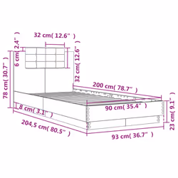 VidaXL 3209945 sommier - Vue supplémentaire 8