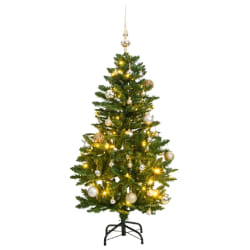vidaXL Sapin de Noël articulé LED - 150 cm