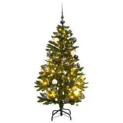 vidaXL Sapin de Noël 120 cm LED