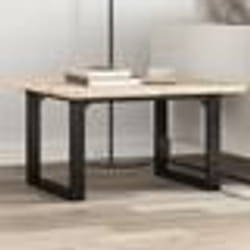 vidaXL Pieds de table basse cadre en O 50x40x38 cm acier