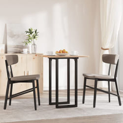 Vidaxl - Pieds de table à manger cadre en o 80x40x73 cm acier