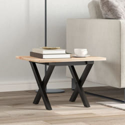 Vidaxl - Pieds de table basse cadre en x 40x40x33 cm acier