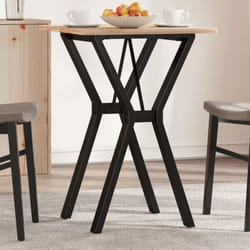 Vidaxl - Pieds de table à manger cadre en y 40x40x73 cm acier