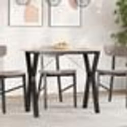 vidaXL Pieds de table à manger cadre en Y 80x40x73 cm acier