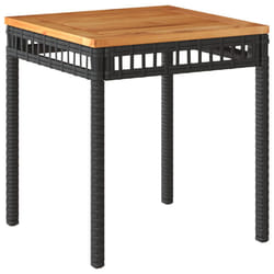 VidaXL 365864 table de jardin Noir, Marron