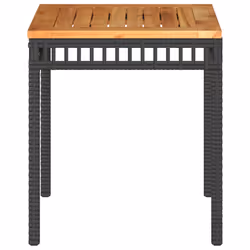 VidaXL 365864 table de jardin Noir, Marron - Vue supplémentaire 4