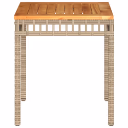 VidaXL 365865 table de jardin Beige, Marron - Vue supplémentaire 4