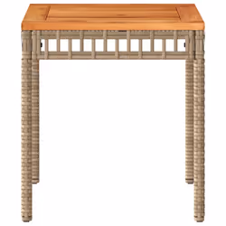VidaXL 365865 table de jardin Beige, Marron - Vue supplémentaire 5