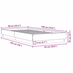VidaXL 839630 sommier - Vue supplémentaire 6