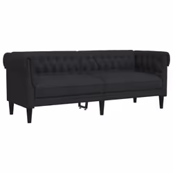 VidaXL 3209193 Ensemble de meubles de salle à manger Noir - Vue supplémentaire 6