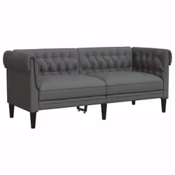 VidaXL 3209201 Ensemble de meubles de salle à manger Gris - Vue supplémentaire 4
