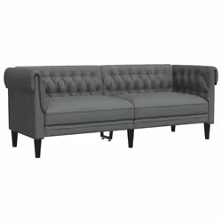 VidaXL 3209201 Ensemble de meubles de salle à manger Gris - Vue supplémentaire 5