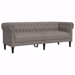 VidaXL 3209205 Ensemble de meubles de salle à manger Taupe - Vue supplémentaire 5