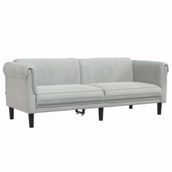 VidaXL 3209209 Ensemble de meubles de salle à manger Gris - Vue supplémentaire 6