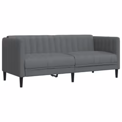 VidaXL 3209230 Ensemble de meubles de salle à manger Gris - Vue supplémentaire 5