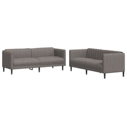 VidaXL 3209243 Ensemble de meubles de salle à manger Taupe