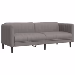 VidaXL 3209243 Ensemble de meubles de salle à manger Taupe - Vue supplémentaire 5