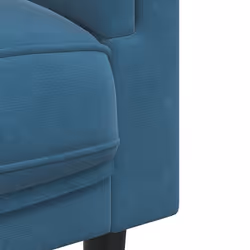 VidaXL 3209255 Ensemble de meubles de salle à manger Bleu - Vue supplémentaire 6