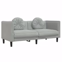 VidaXL 3209257 Ensemble de meubles de salle à manger Gris - Vue supplémentaire 4