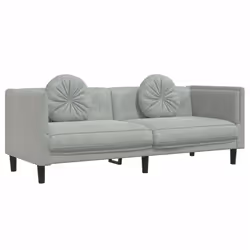 VidaXL 3209257 Ensemble de meubles de salle à manger Gris - Vue supplémentaire 5