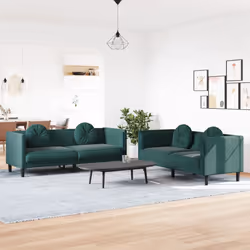 VidaXL 3209259 Ensemble de meubles de salle à manger Vert