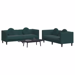 VidaXL 3209259 Ensemble de meubles de salle à manger Vert