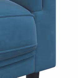 VidaXL 3209265 Ensemble de meubles de salle à manger Bleu - Vue supplémentaire 6