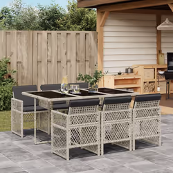 VidaXL 3210731 ensemble de meubles de jardin Anthracite, Gris