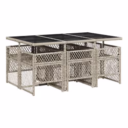 VidaXL 3210731 ensemble de meubles de jardin Anthracite, Gris - Vue supplémentaire 5