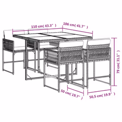 VidaXL 3211438 ensemble de meubles de jardin - Vue supplémentaire 4