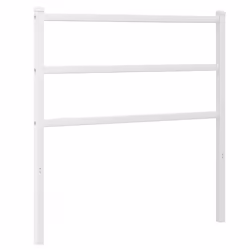 VidaXL 355442, Blanc, Acier, 90 cm, 950 mm, 90 cm, 30 mm