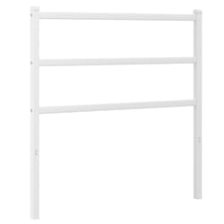 VidaXL 355442 tête de lit et pied de lit Blanc
