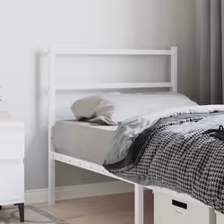 VidaXL 355442 tête de lit et pied de lit Blanc