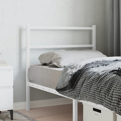 VidaXL 355443 tête de lit et pied de lit Blanc