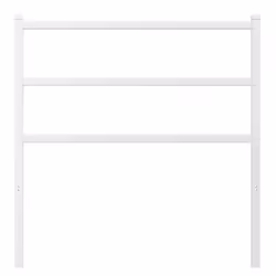 VidaXL 355444 tête de lit et pied de lit Blanc
