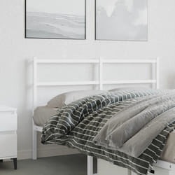 VidaXL 355447 tête de lit et pied de lit Blanc