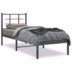 VidaXL 355552, Noir, 850 mm, 2,07 m, 900 mm, 800 x 2000 mm, 26 cm