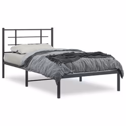 VidaXL 355565, Noir, 1870 mm, 2,07 m, 900 mm, 1800 x 2000 mm, 26 cm