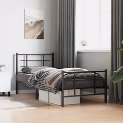 Si vous recherchez un cadre de lit robuste pour votre chambre à coucher, ce cadre de lit classique au design élégant et intem ...