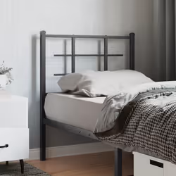 VidaXL 355587 tête de lit et pied de lit Noir