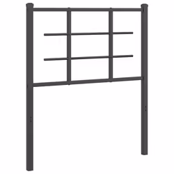 VidaXL 355588, Noir, Acier, 80 cm, 850 mm, 90 cm, 30 mm