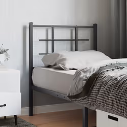 VidaXL 355588 tête de lit et pied de lit Noir