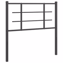 VidaXL 355591, Noir, Acier, 107 cm, 1120 mm, 90 cm, 30 mm