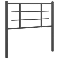 VidaXL 355591 tête de lit et pied de lit Noir