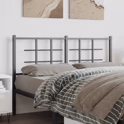VidaXL 355593 tête de lit et pied de lit Noir