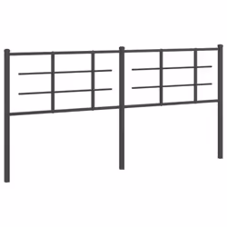 VidaXL 355597, Noir, Acier, 180 cm, 1870 mm, 90 cm, 30 mm