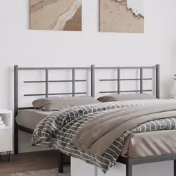 VidaXL 355597 tête de lit et pied de lit Noir