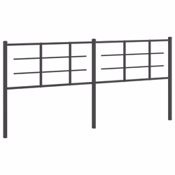 VidaXL 355599, Noir, Acier, 2 m, 2060 mm, 90 cm, 30 mm